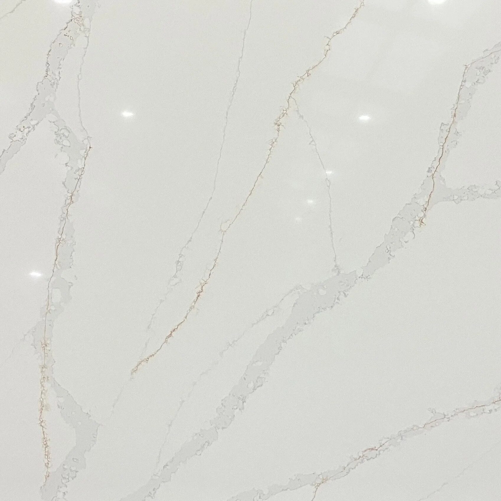Calacatta Gold quartz slab